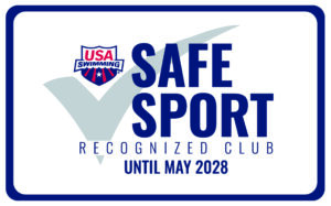 The USA Swimming Safe Sport Verified Logo.